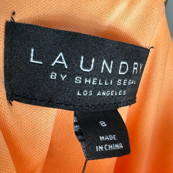 Ribbed orange slip dress. Beautiful and light! - Picture 2 of 7